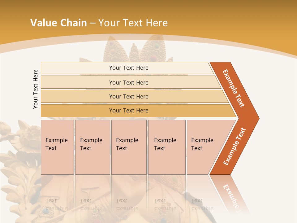A Buddha Statue With A White Background PowerPoint Template