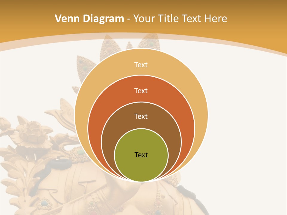 A Buddha Statue With A White Background PowerPoint Template