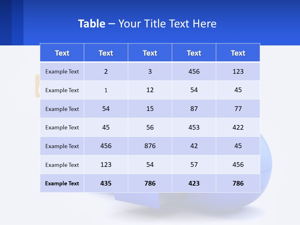 A Blue Cloud Filled With Colorful Blocks And Icons PowerPoint Template