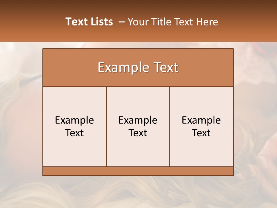 A Beautiful Woman Laying On Top Of A Bed PowerPoint Template