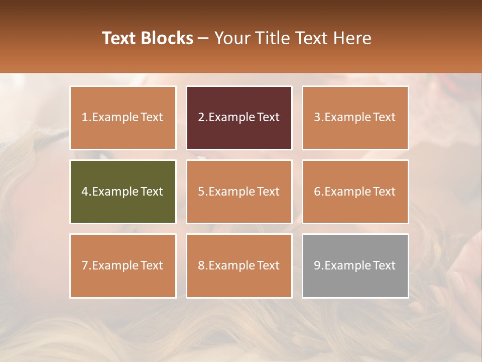 A Beautiful Woman Laying On Top Of A Bed PowerPoint Template