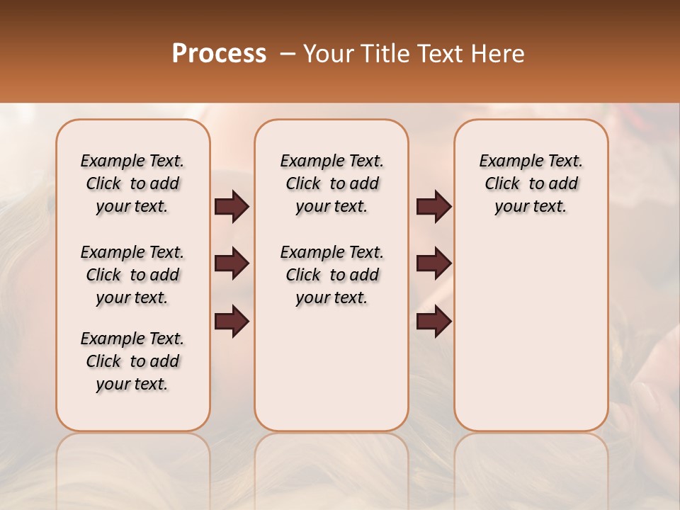 A Beautiful Woman Laying On Top Of A Bed PowerPoint Template