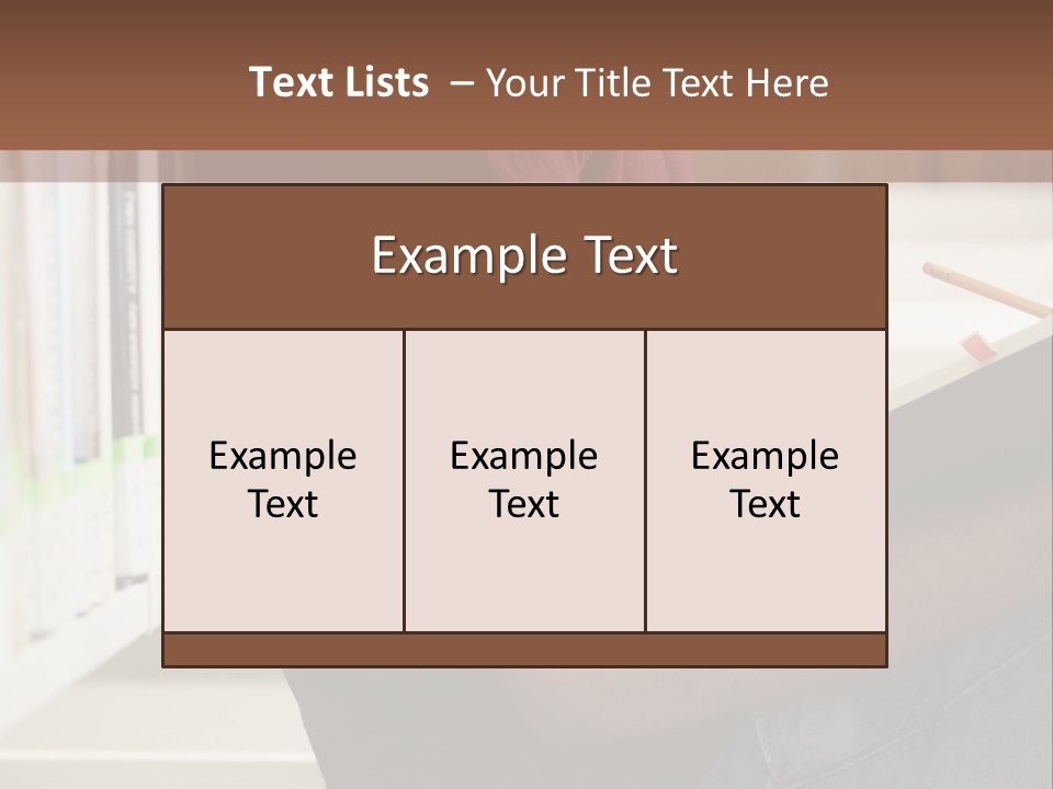 A Man Sitting In A Library Reading A Book PowerPoint Template