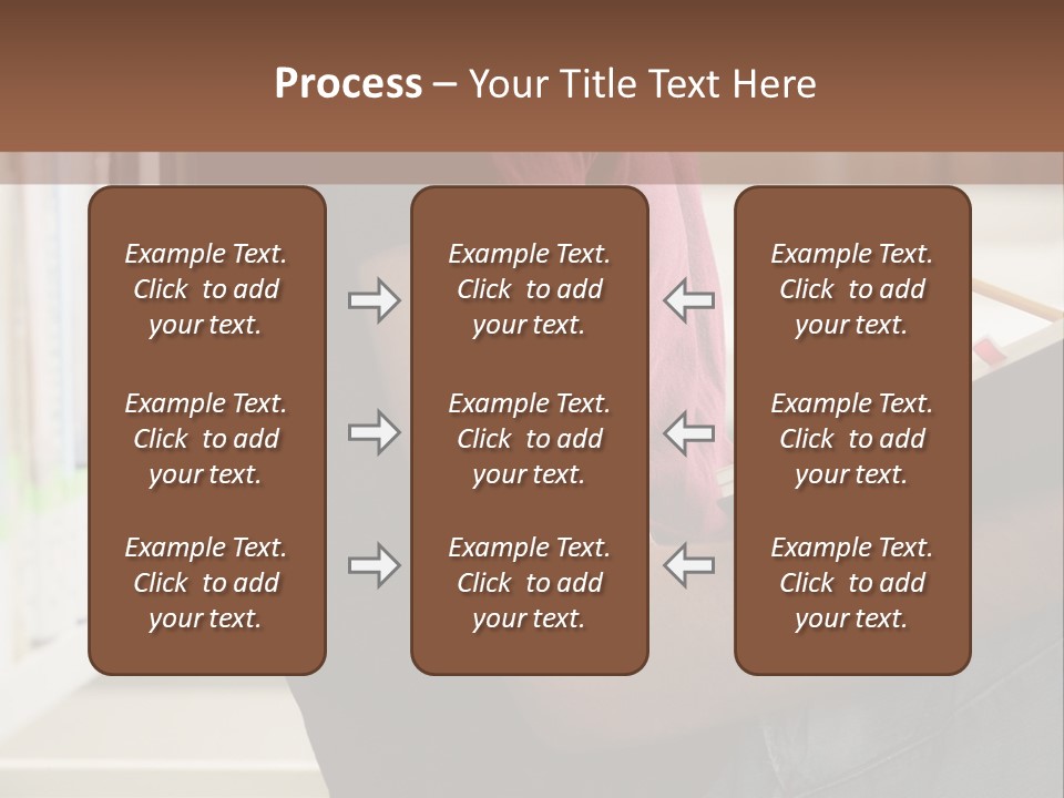 A Man Sitting In A Library Reading A Book PowerPoint Template