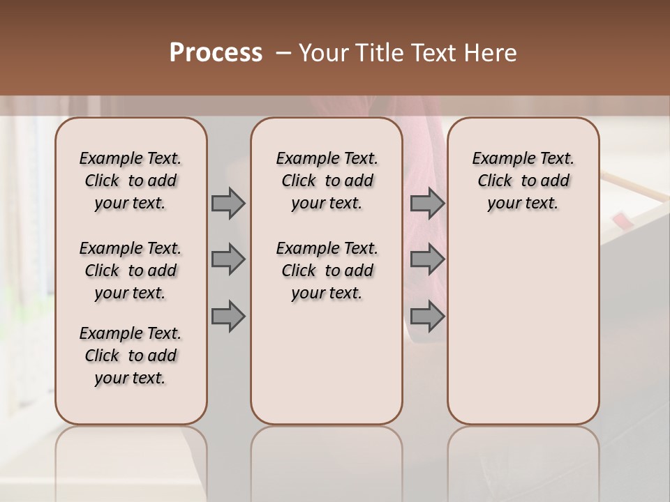 A Man Sitting In A Library Reading A Book PowerPoint Template