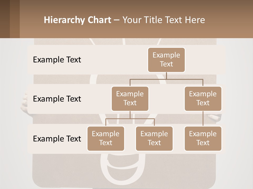 A Person Holding A Sign With A Light Bulb On It PowerPoint Template