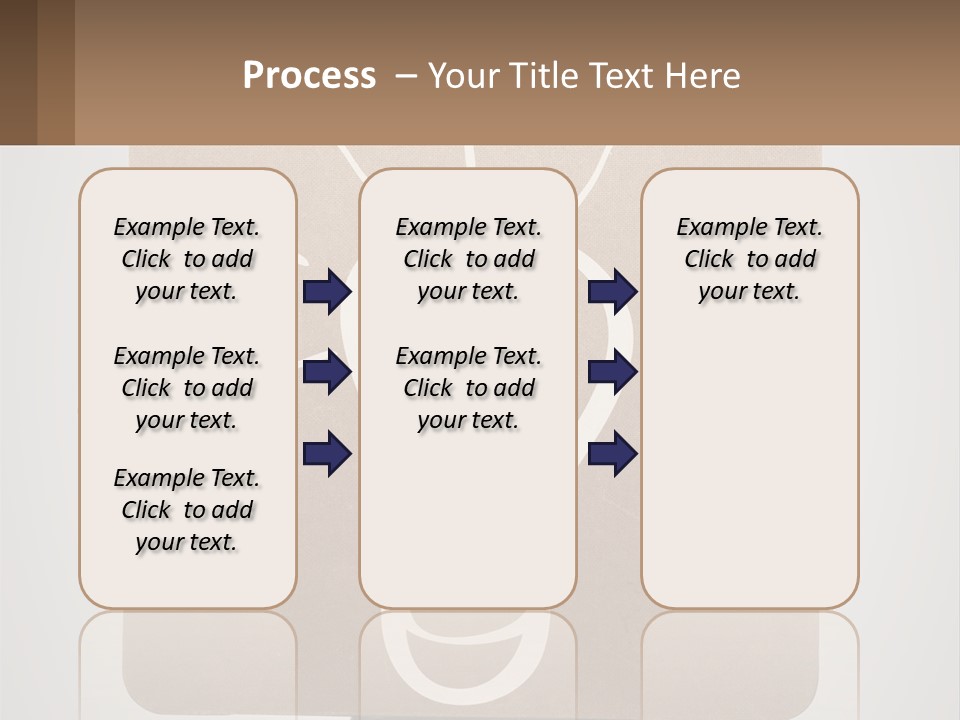 A Person Holding A Sign With A Light Bulb On It PowerPoint Template