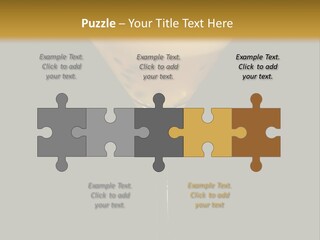 A Yellow Drink In A Martini Glass On A Black And Gold Background PowerPoint Template