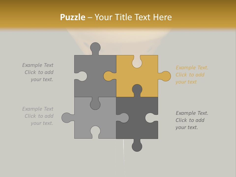 A Yellow Drink In A Martini Glass On A Black And Gold Background PowerPoint Template