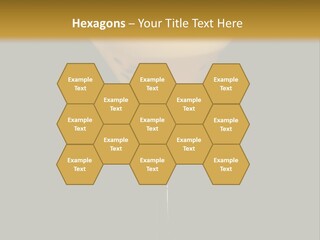 A Yellow Drink In A Martini Glass On A Black And Gold Background PowerPoint Template