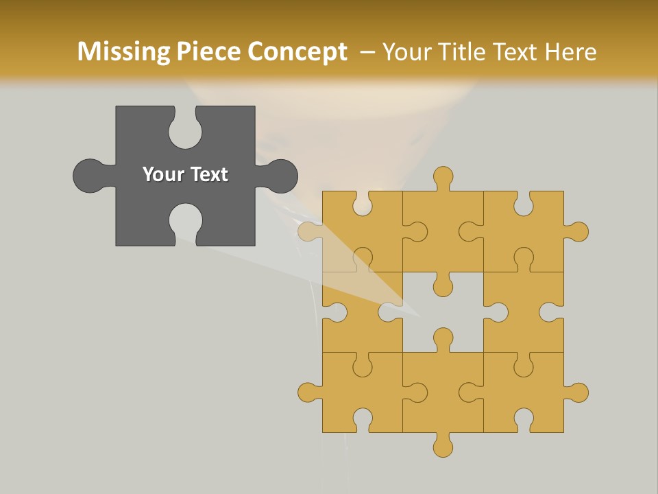 A Yellow Drink In A Martini Glass On A Black And Gold Background PowerPoint Template