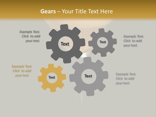 A Yellow Drink In A Martini Glass On A Black And Gold Background PowerPoint Template