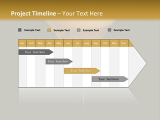 A Yellow Drink In A Martini Glass On A Black And Gold Background PowerPoint Template