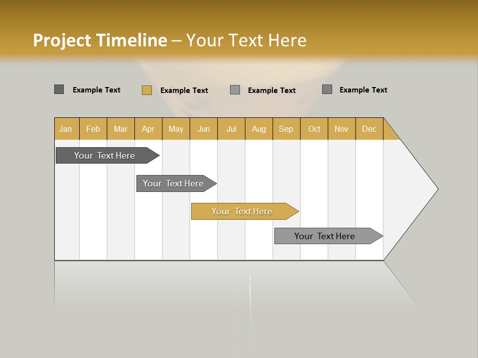 A Yellow Drink In A Martini Glass On A Black And Gold Background PowerPoint Template