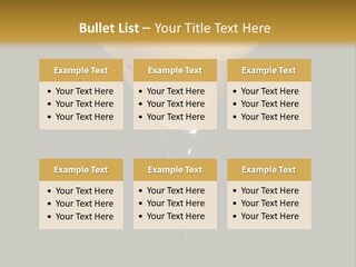 A Yellow Drink In A Martini Glass On A Black And Gold Background PowerPoint Template