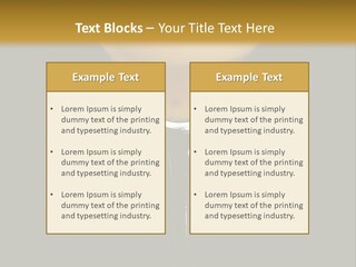 A Yellow Drink In A Martini Glass On A Black And Gold Background PowerPoint Template