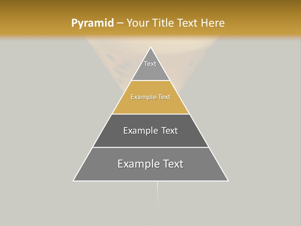 A Yellow Drink In A Martini Glass On A Black And Gold Background PowerPoint Template