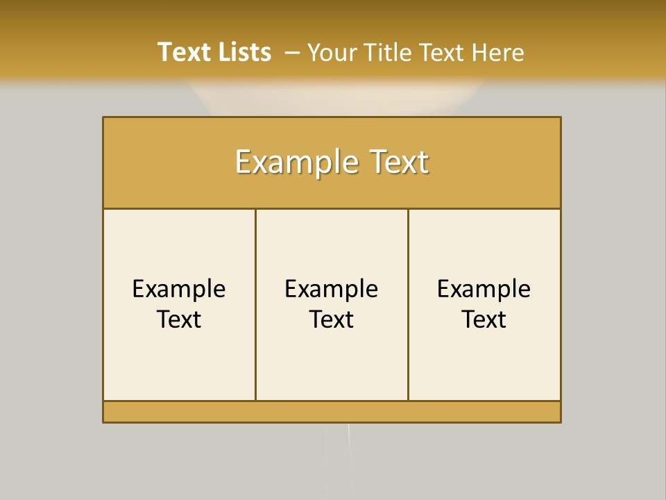 A Yellow Drink In A Martini Glass On A Black And Gold Background PowerPoint Template