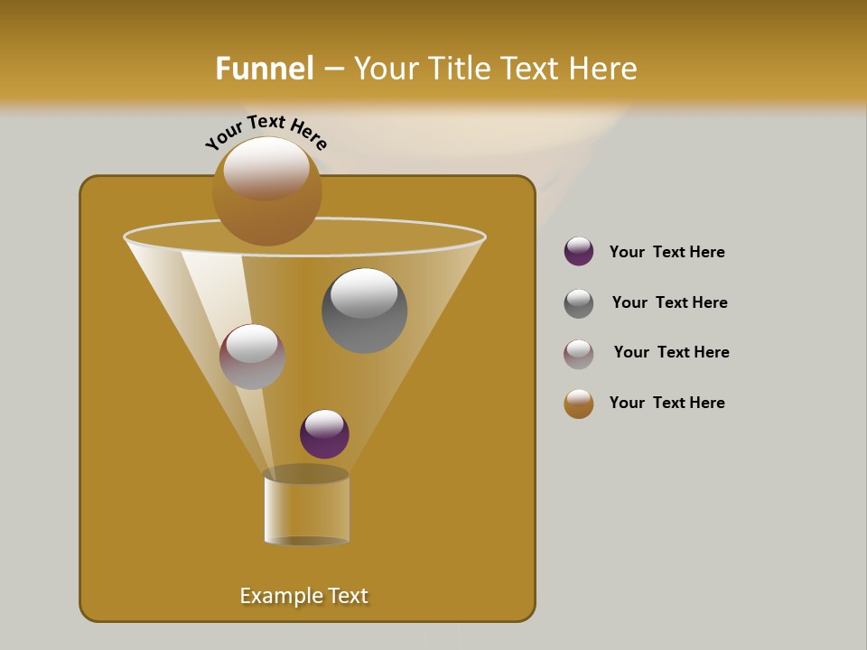 A Yellow Drink In A Martini Glass On A Black And Gold Background PowerPoint Template