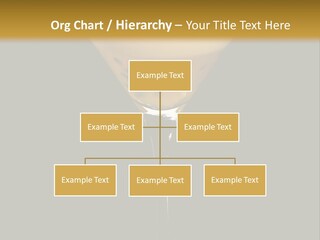 A Yellow Drink In A Martini Glass On A Black And Gold Background PowerPoint Template