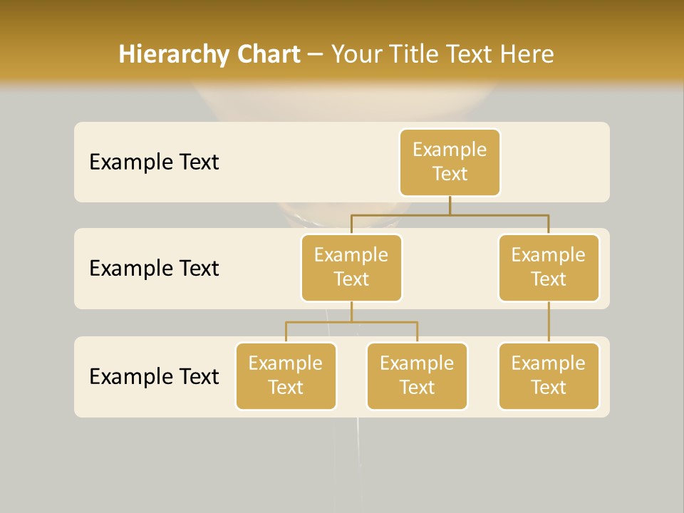 A Yellow Drink In A Martini Glass On A Black And Gold Background PowerPoint Template