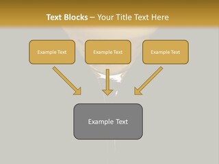 A Yellow Drink In A Martini Glass On A Black And Gold Background PowerPoint Template