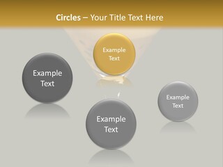 A Yellow Drink In A Martini Glass On A Black And Gold Background PowerPoint Template