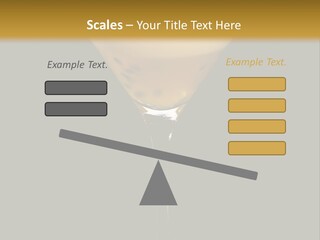 A Yellow Drink In A Martini Glass On A Black And Gold Background PowerPoint Template