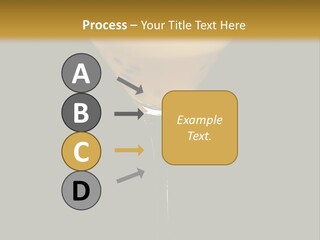 A Yellow Drink In A Martini Glass On A Black And Gold Background PowerPoint Template