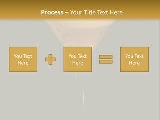 A Yellow Drink In A Martini Glass On A Black And Gold Background PowerPoint Template