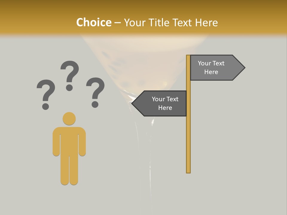 A Yellow Drink In A Martini Glass On A Black And Gold Background PowerPoint Template