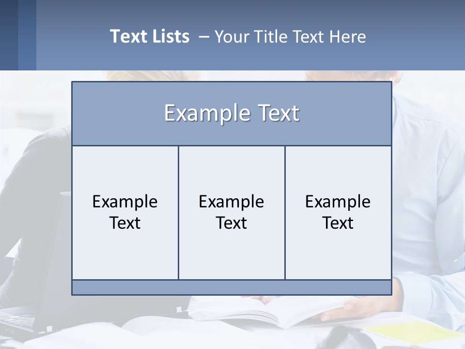 A Man And Woman Looking At A Laptop Screen PowerPoint Template