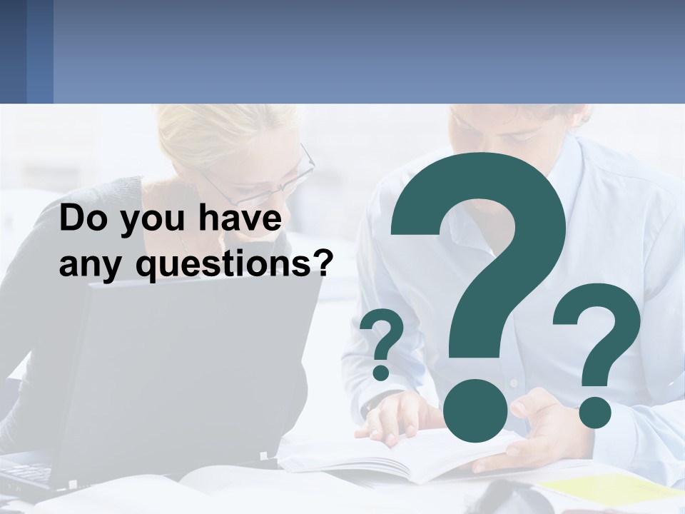 A Man And Woman Looking At A Laptop Screen PowerPoint Template