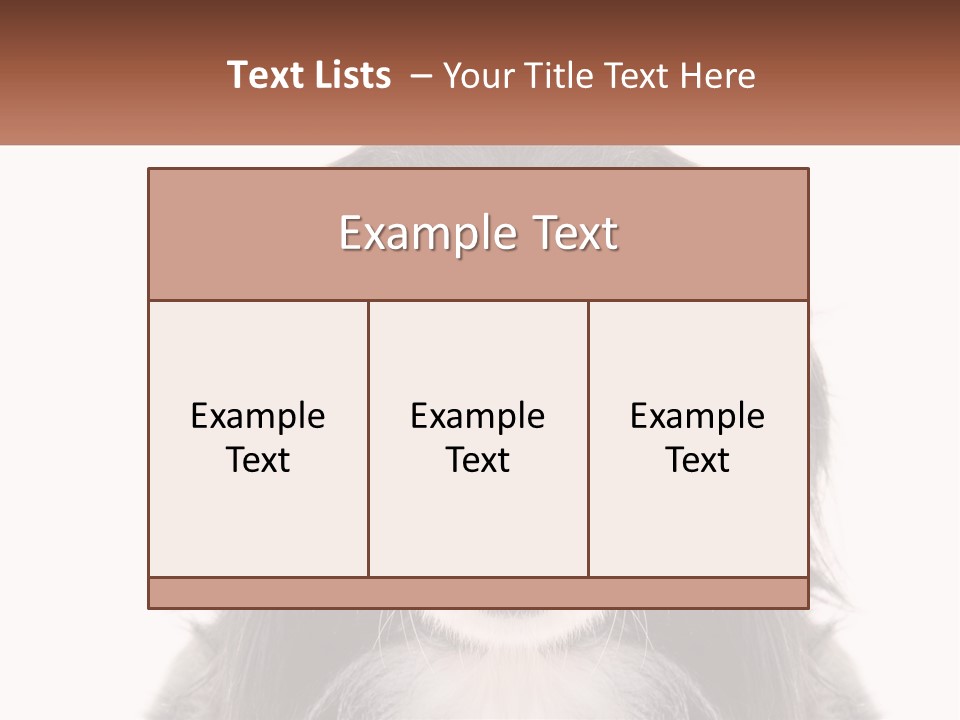 A Black And White Dog Is Looking At The Camera PowerPoint Template