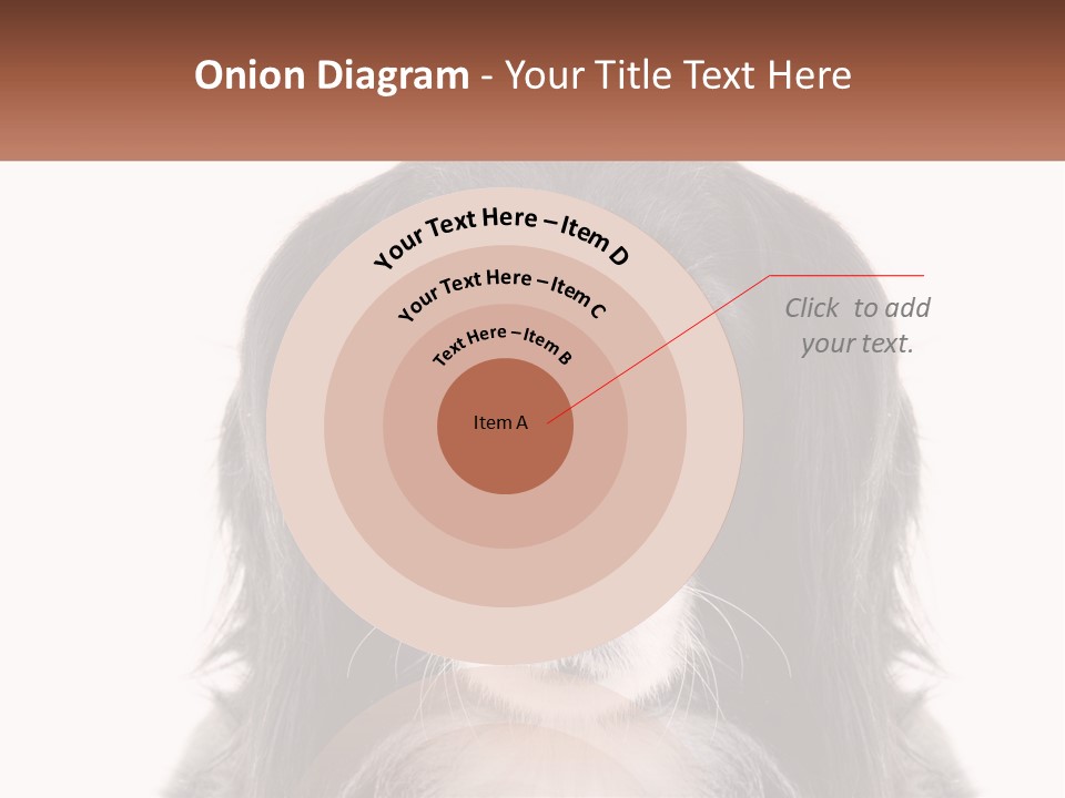 A Black And White Dog Is Looking At The Camera PowerPoint Template