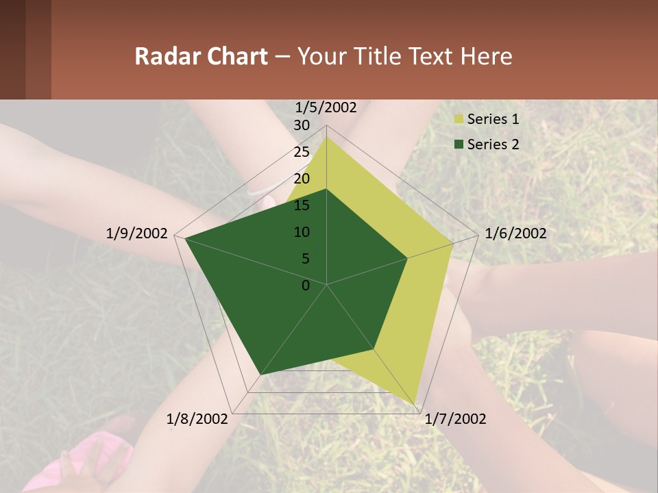 A Group Of People Putting Their Hands Together PowerPoint Template