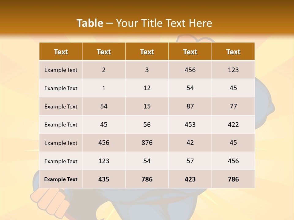 A Man In A Blue Superman Costume Is Flying Through The Air PowerPoint Template