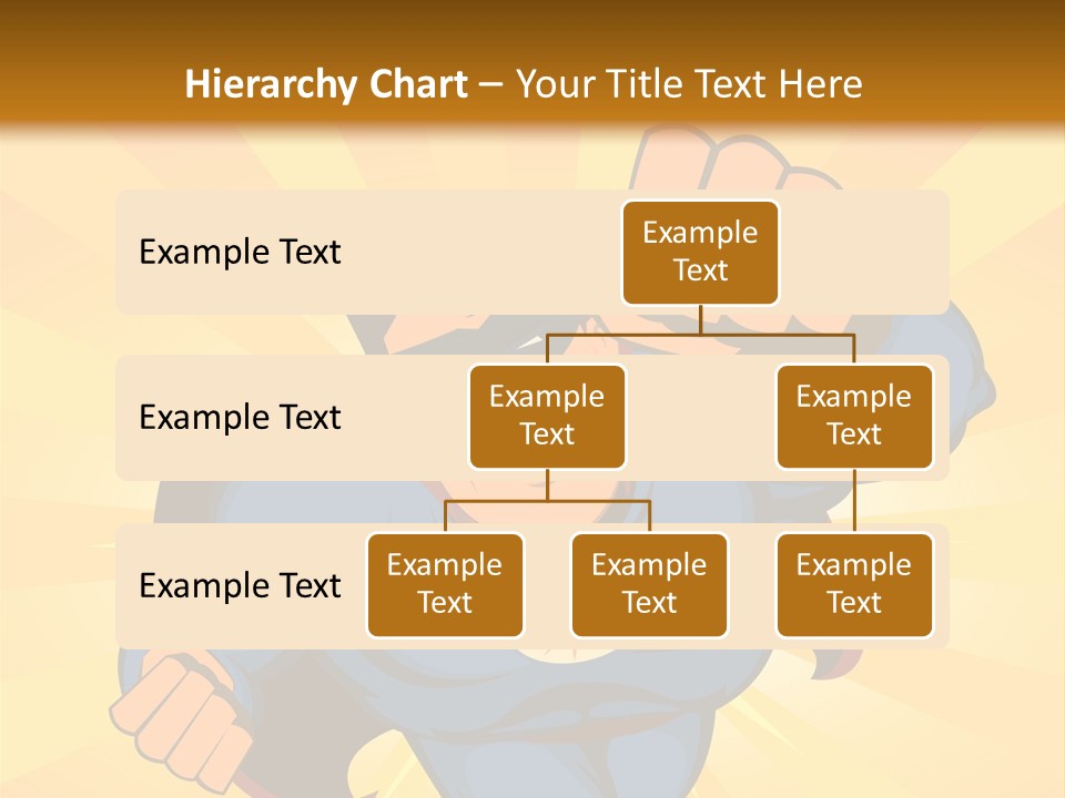 A Man In A Blue Superman Costume Is Flying Through The Air PowerPoint Template