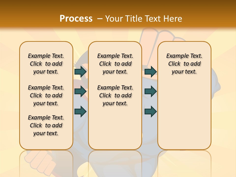 A Man In A Blue Superman Costume Is Flying Through The Air PowerPoint Template