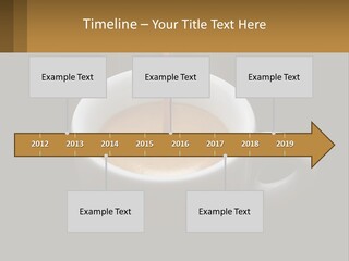 A Cup Of Coffee With A Spoon Sticking Out Of It PowerPoint Template