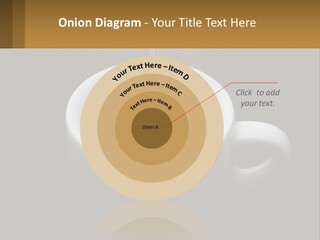 A Cup Of Coffee With A Spoon Sticking Out Of It PowerPoint Template