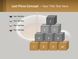 A Cup Of Coffee With A Spoon Sticking Out Of It PowerPoint Template