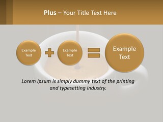 A Cup Of Coffee With A Spoon Sticking Out Of It PowerPoint Template