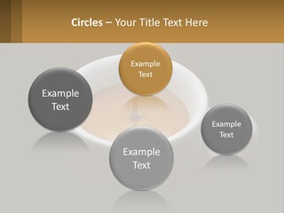 A Cup Of Coffee With A Spoon Sticking Out Of It PowerPoint Template