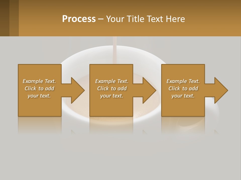 A Cup Of Coffee With A Spoon Sticking Out Of It PowerPoint Template