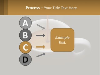 A Cup Of Coffee With A Spoon Sticking Out Of It PowerPoint Template