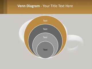 A Cup Of Coffee With A Spoon Sticking Out Of It PowerPoint Template