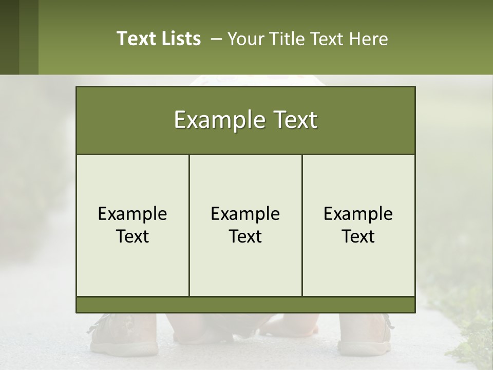 A Baby In A Diaper Doing A Handstand On A Sidewalk PowerPoint Template