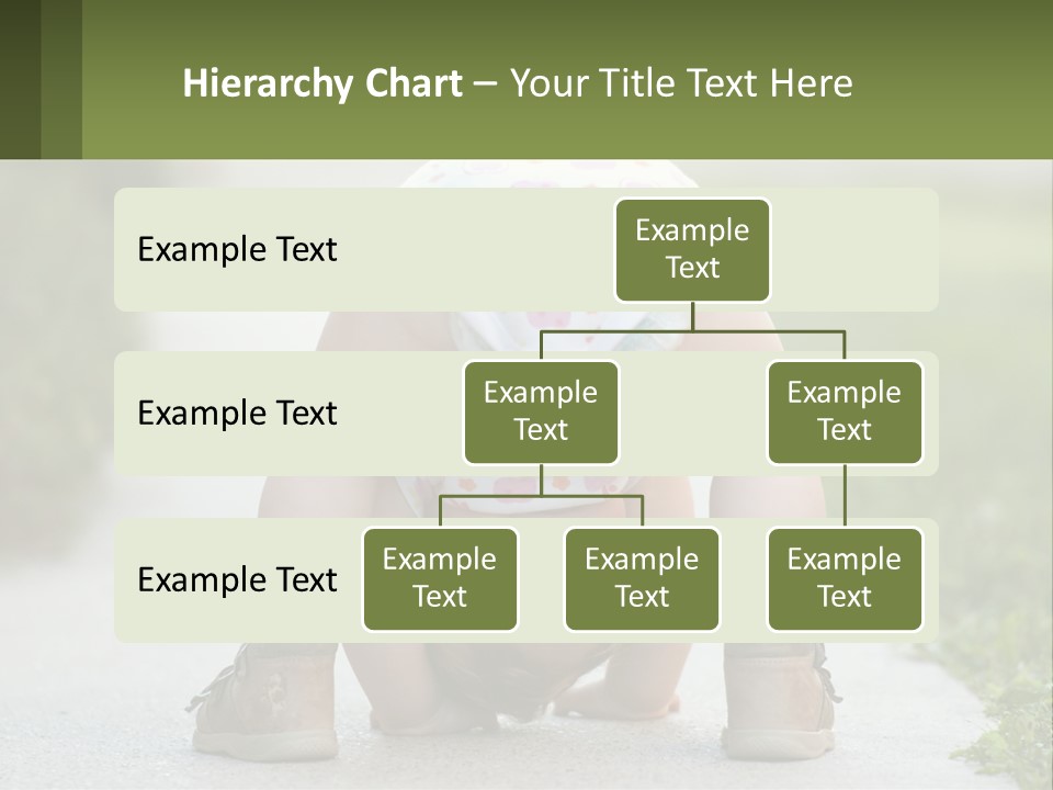 A Baby In A Diaper Doing A Handstand On A Sidewalk PowerPoint Template