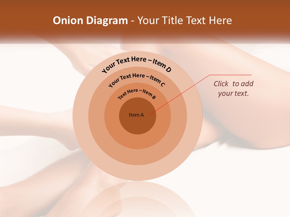 A Woman's Legs With A Towel On Top Of Them PowerPoint Template